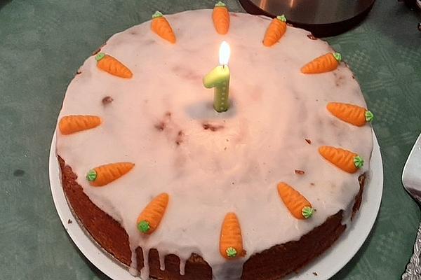 Juicy Carrot Cake Without Flour