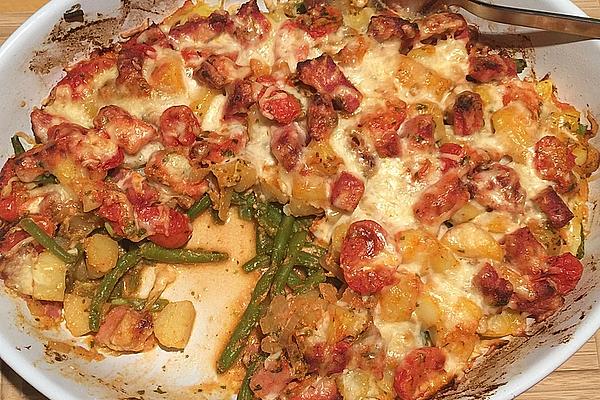 Kasseler – French Beans – Casserole