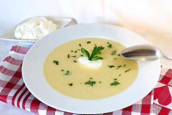 Kohlrabi Soup