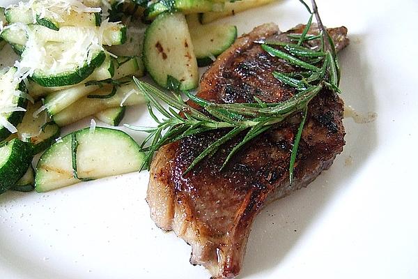 Lamb Chops with Garlic and Rosemary