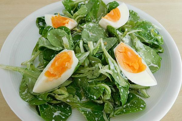 Lamb`s Lettuce with Ginger Dressing