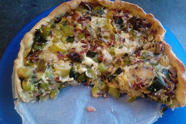 Leek – Bacon – Cake