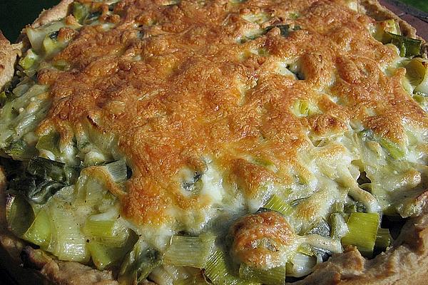 Leek Cake from Whole Food Kitchen