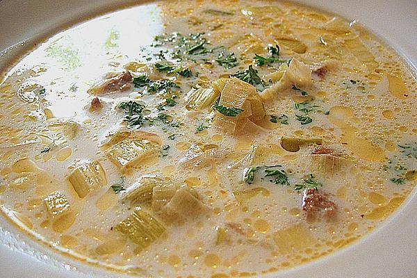 Leek – Cheese – Soup