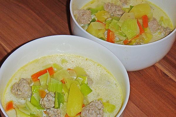 Leek Cream Gourmet Soup
