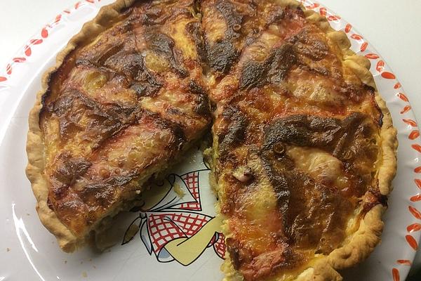Leek Quiche with Munster Cheese