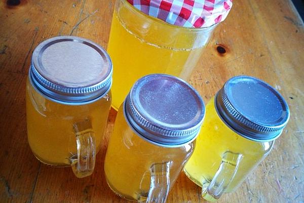 Lemon Jelly Flavored with Star Anise and Ginger