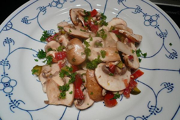 Lemon Marinade Mushroom Salad