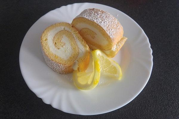 Lemon Swiss Roll