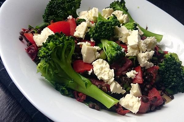 Lentil and Broccoli Salad