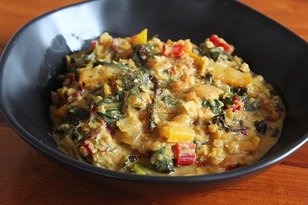 Lentil and Chard Curry