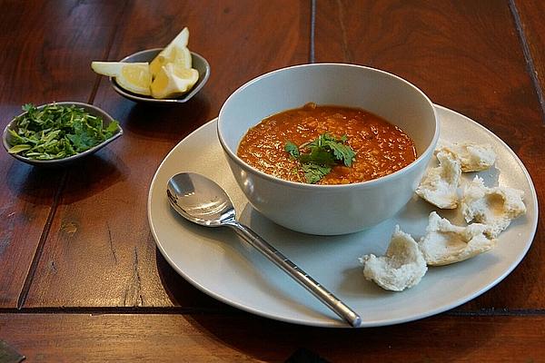 Lentil Soup with Red Lentils