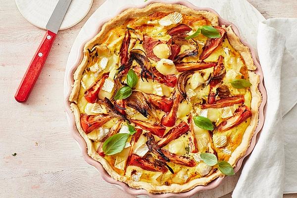 Light Tomato Tart with Camembert