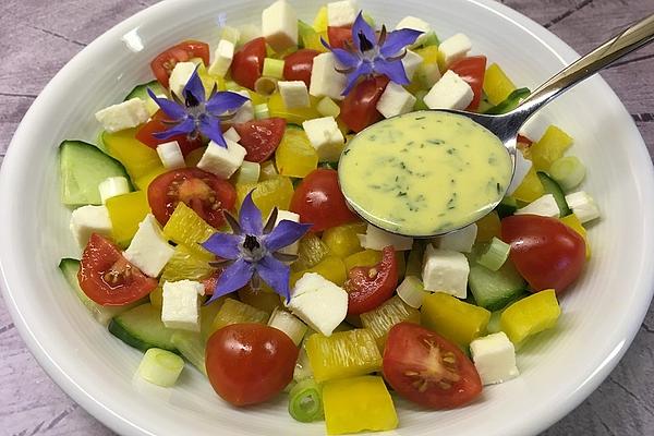 Light Yoghurt Dressing with Honey