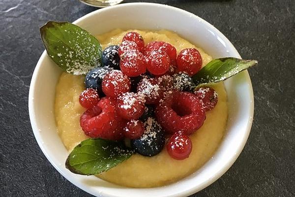 Lightning-fast Sweet Coconut Polenta