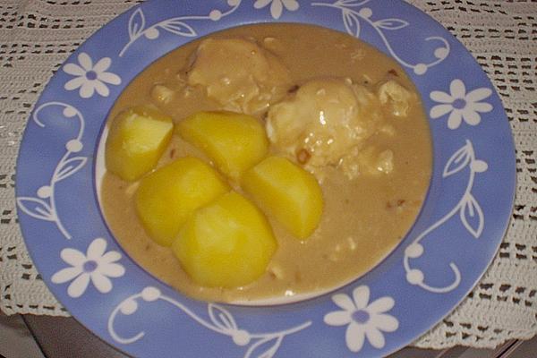 Lost Eggs in Sweet and Sour Bacon Sauce