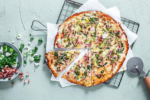 Low Carb Keto Tarte Flambée