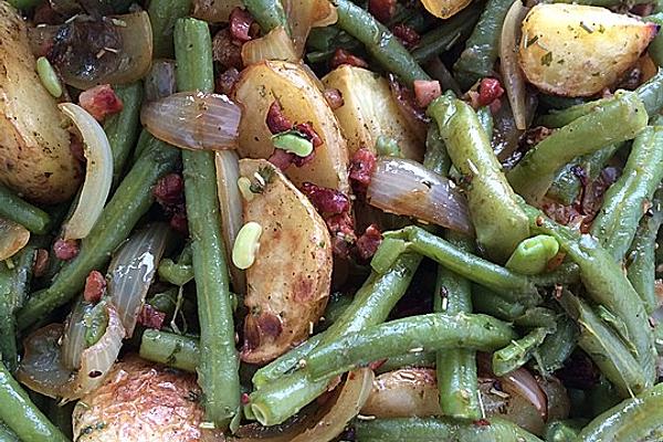 Lukewarm Bean Salad