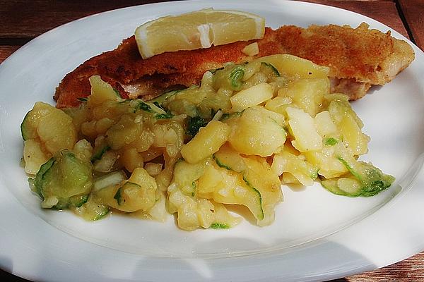 Lukewarm Potato and Cucumber Salad