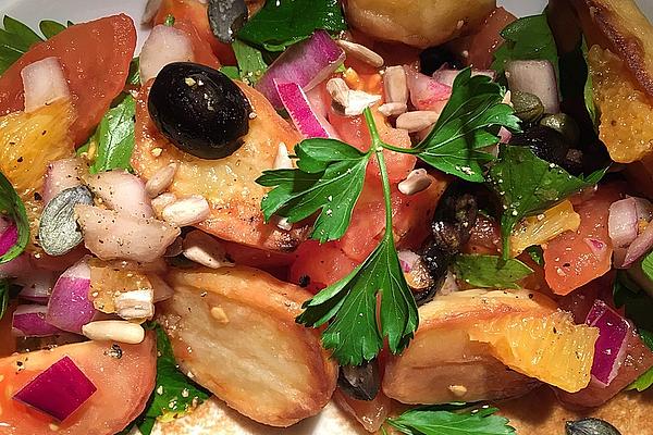 Lukewarm Potato Salad with Olives