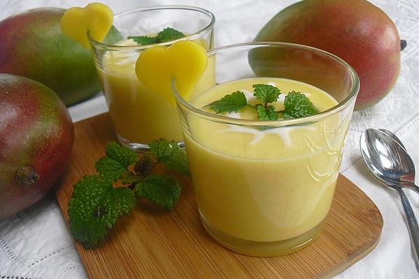 Mango Cream with Coconut