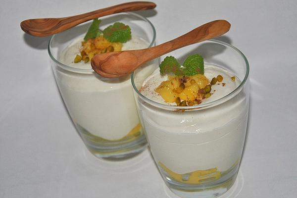 Mango Curd Dessert