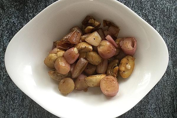 Marinated Mushrooms and Shallots