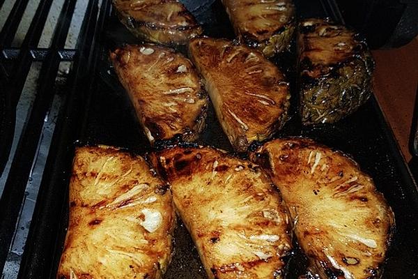 Marinated Pineapple from Grill