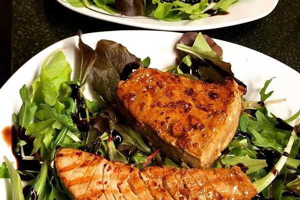 Marinated Tuna Steak