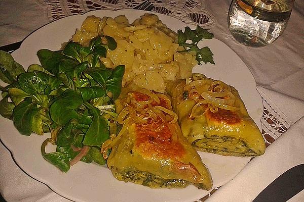 Maultaschen with Vegetarian Filling