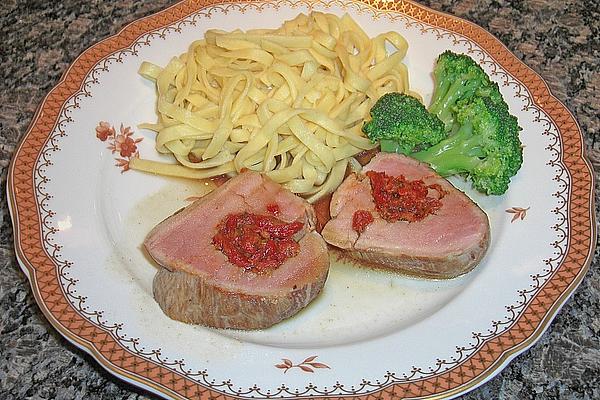 Mediterranean Filled Pork Tenderloin
