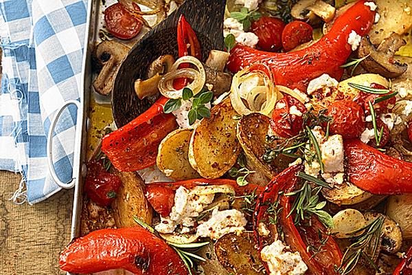 Mediterranean Oven Vegetables