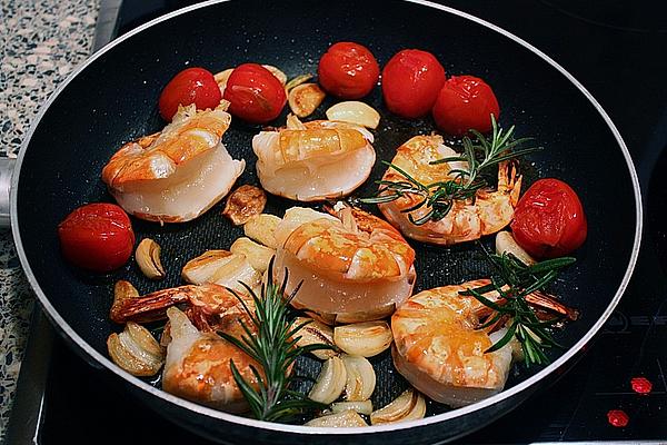 Mediterranean-style Fried Prawns