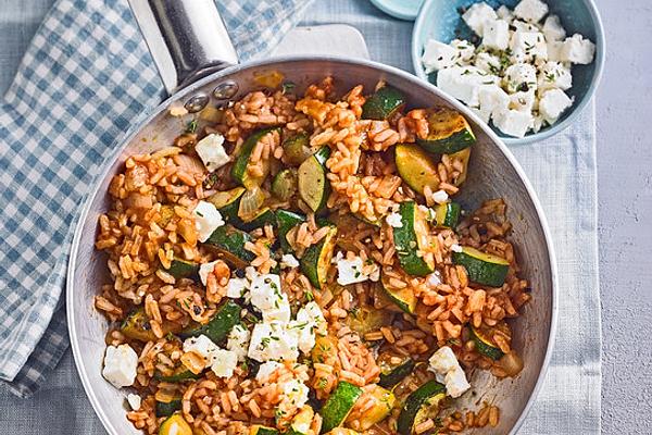 Mediterranean Zucchini Pan