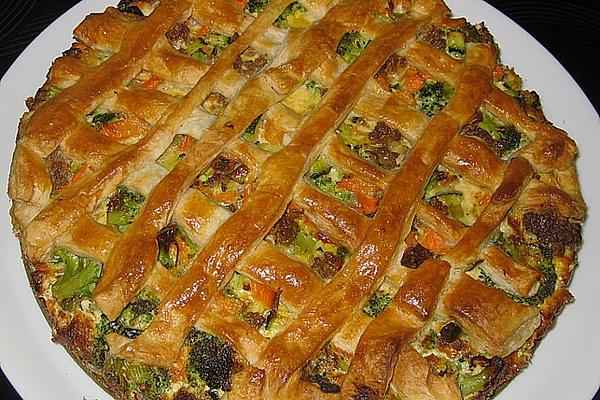 Minced Meat Party Cake
