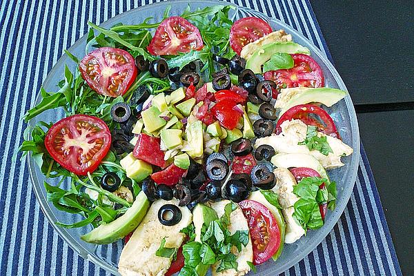 Mozzarella and Avocado Salad