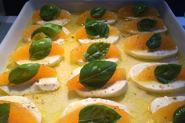 Mozzarella and Orange Salad