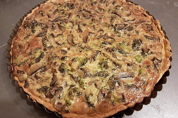 Mushroom Quiche
