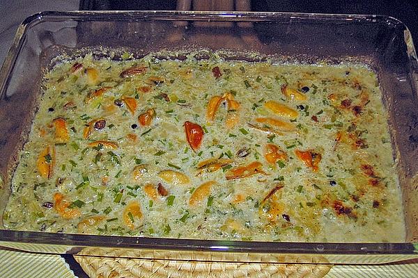 Mussels in Cream Sauce