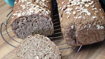 Sesame Hazelnut Bread with Sourdough