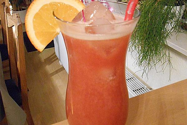 New Year`s Eve Cocktail Without Alcohol