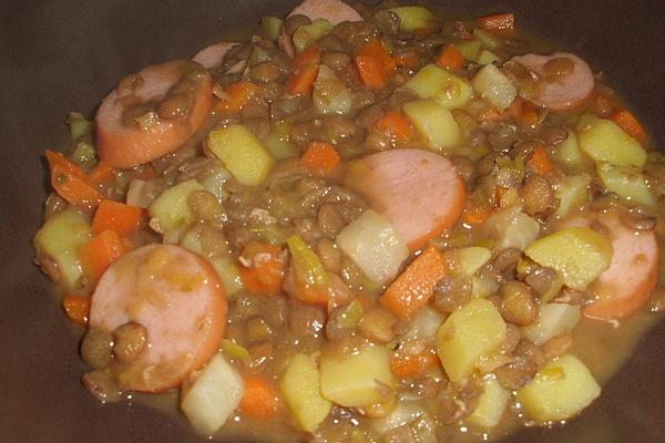 Nice Colorful Lentil Soup