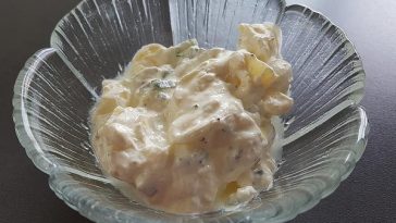 Festive North German Style Potato Salad from Fiefhusen