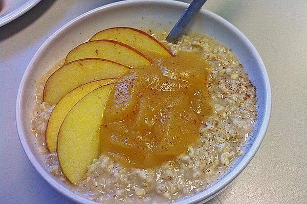 Oat and Apple Puree