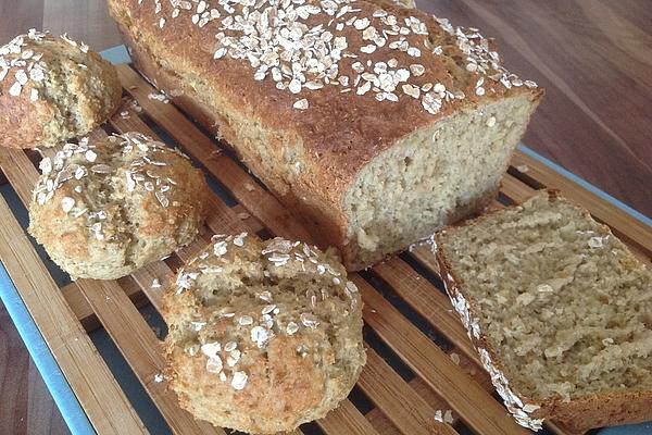 Oatmeal Curd Bread