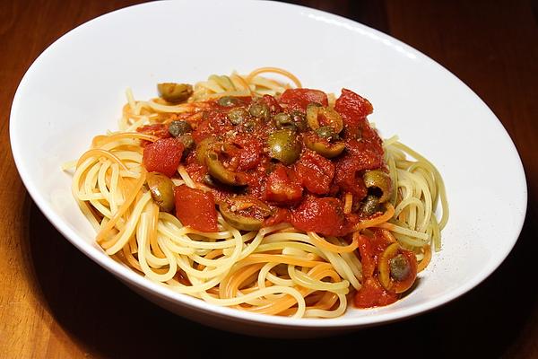 Olives – Capers – Sauce