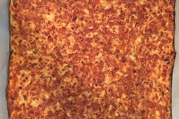Onion Cake from Sheet