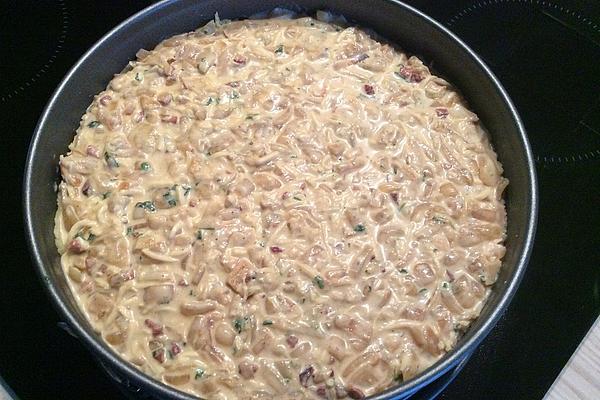 Onion Cake with Emmentaler