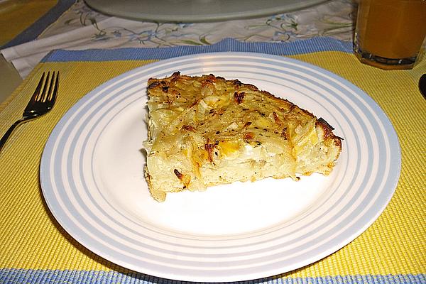 Onion Pie – Slightly Slimmer Version