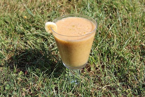 Orange and Mirabelle Plum Smoothie